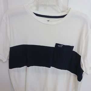 Hollister Block Stripe Mens L Shirt